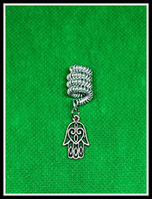 Load image into Gallery viewer, Classic Hair Jewel-Hamsa Hand 2
